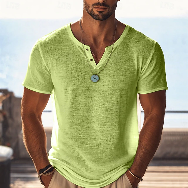 Oliver | Luźna koszulka Henley