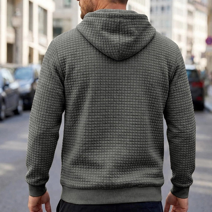 Bryce | Teksturowana Bluza z Kapturem
