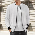 Zachary | Teksturowana Kurtka Bomber