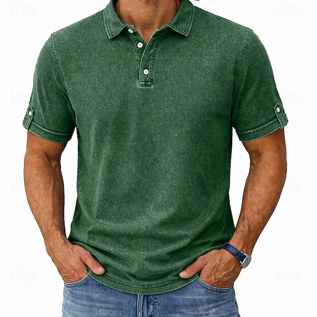 Dominic | Polo w stylu vintage