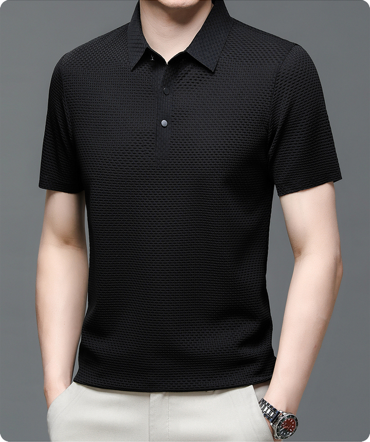 Parker | Stylowa koszulka polo z guzikiem