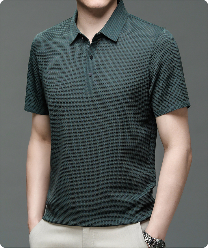 Parker | Stylowa koszulka polo z guzikiem