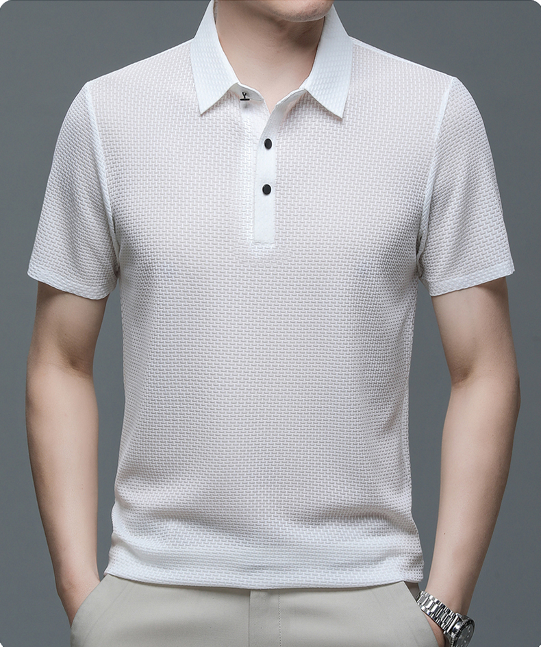 Parker | Stylowa koszulka polo z guzikiem