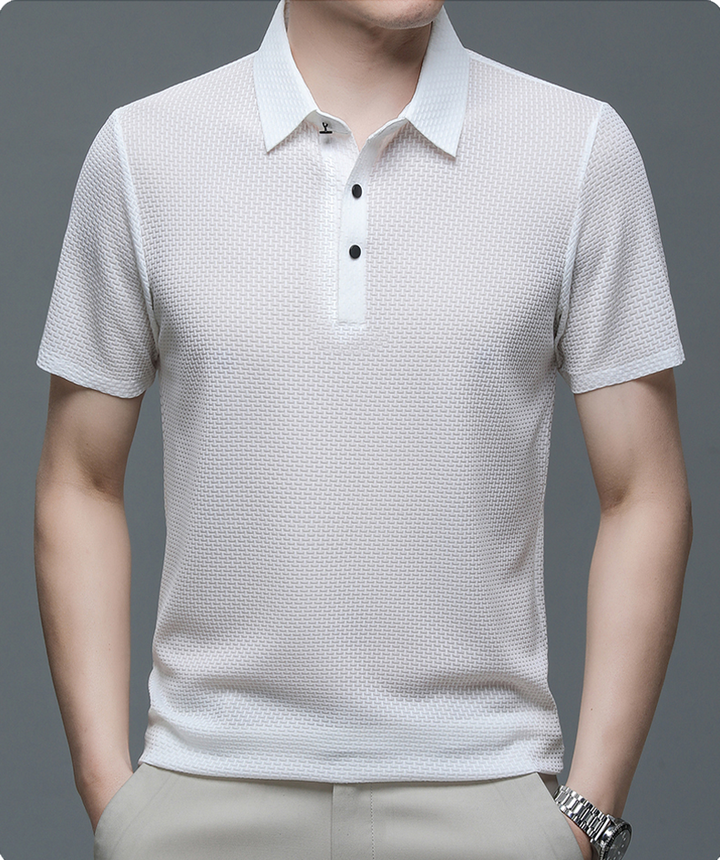 Parker | Stylowa koszulka polo z guzikiem
