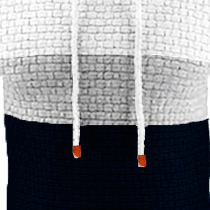 Hollis | Bluza z kapturem w stylu kolor-block