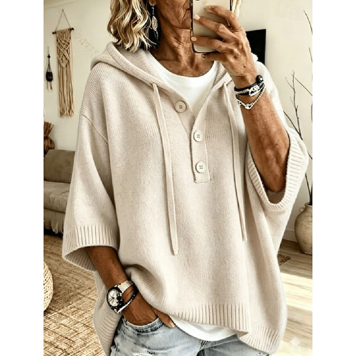 Maeve | Luźny Sweter z Kapturem