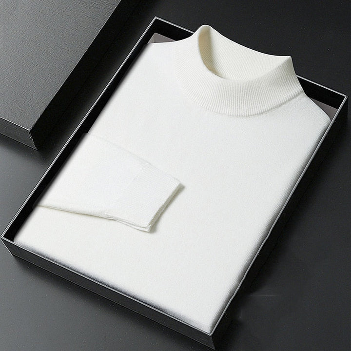 Winston | Elegancki Sweter z Mock Neck