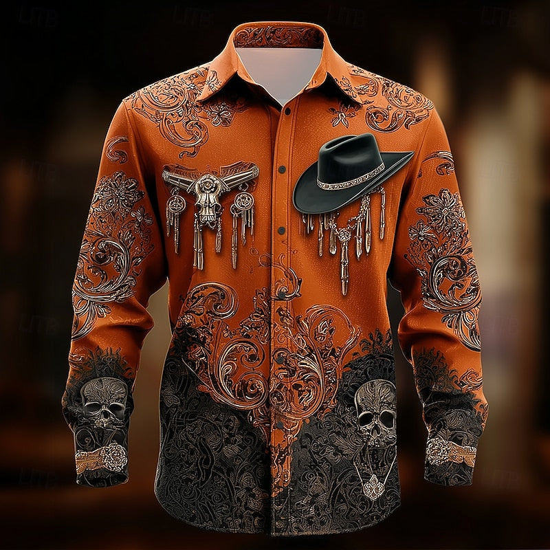 Clint | Koszulka na Halloween w stylu western