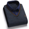 Wallace | Elegancki Sweter z Mock-Kolnierzem