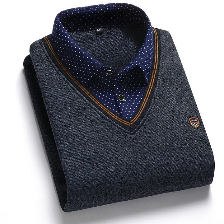 Wallace | Elegancki Sweter z Mock-Kolnierzem
