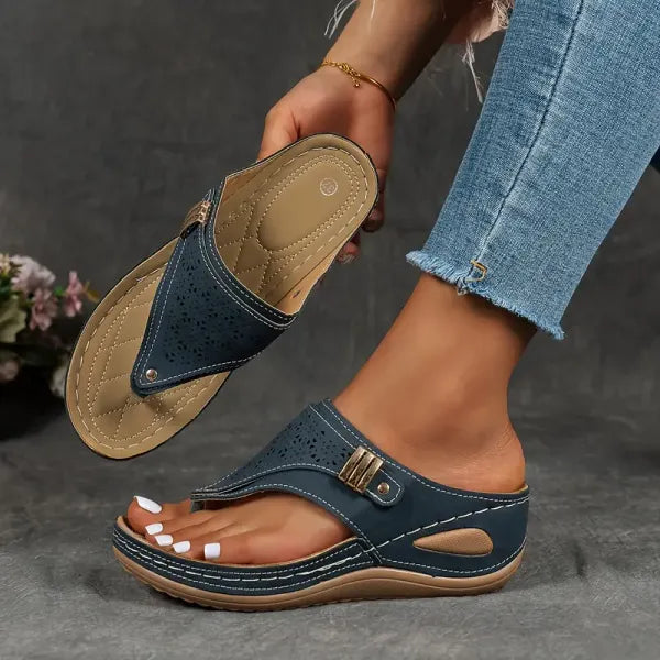 Mila | Premium Wygodne Sandały T-Strap