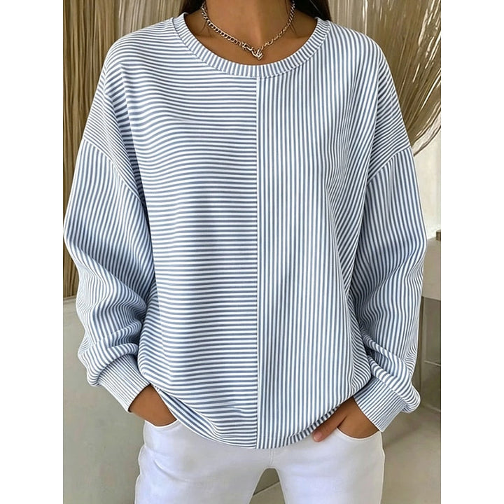 Corinna | Luźna, Pasiasta Bluza