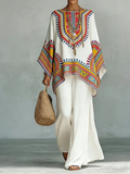 Ramona | Boho Wzór Dwuczęściowy Zestaw
