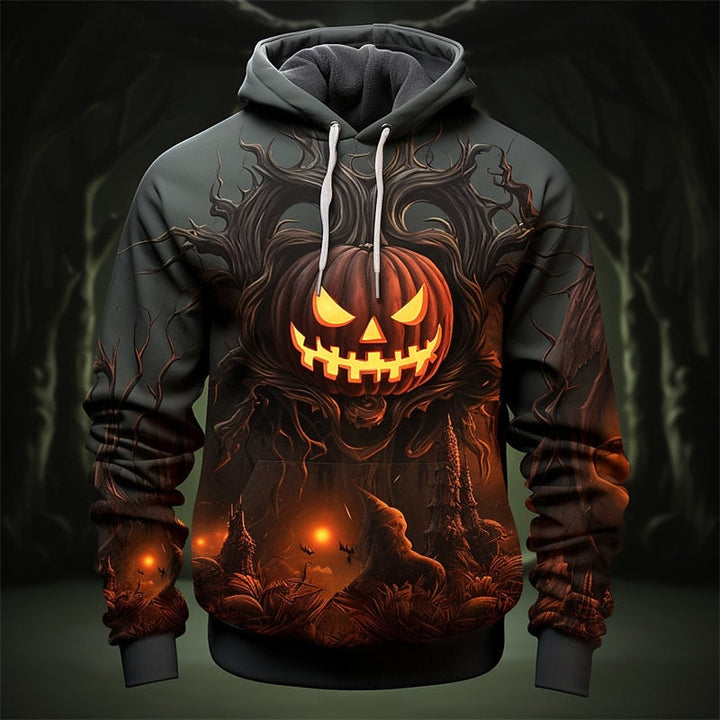 Holden | Halloweenowy Kaptur z Wzorem Dyni
