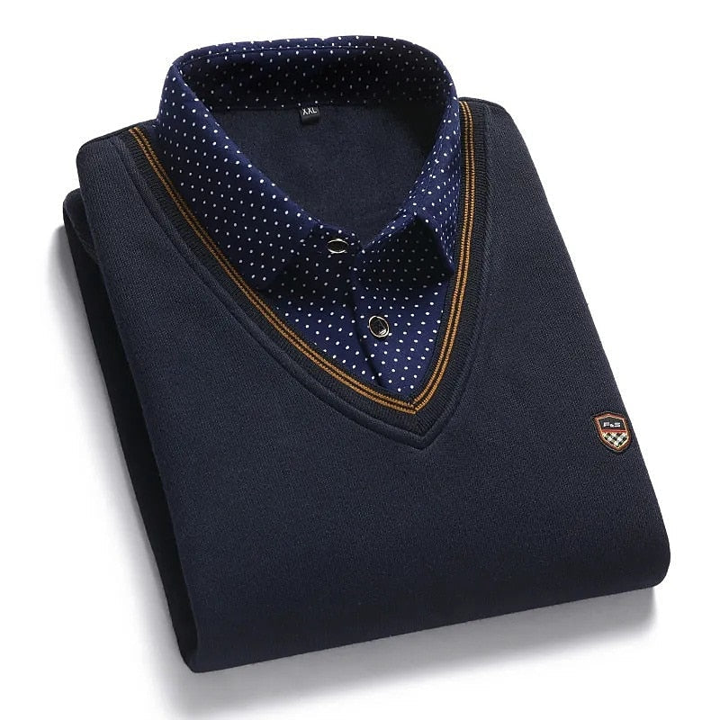 Wallace | Elegancki Sweter z Mock-Kolnierzem