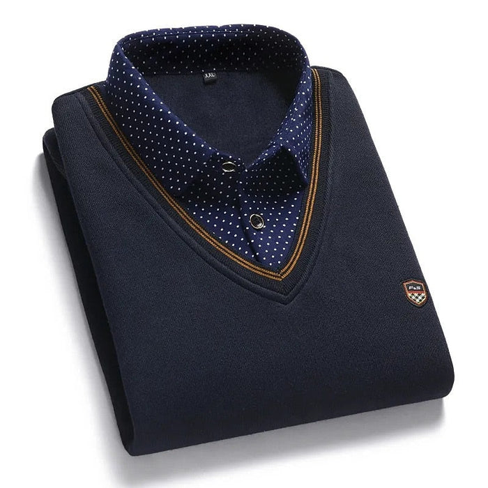 Wallace | Elegancki Sweter z Mock-Kolnierzem