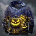 Barnaby | Bluza z kapturem z nadrukiem dyni Halloween