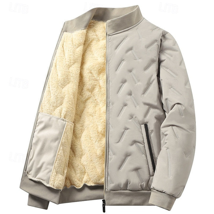 Douglas | Teksturowana Pikowana Kurtka Bomber