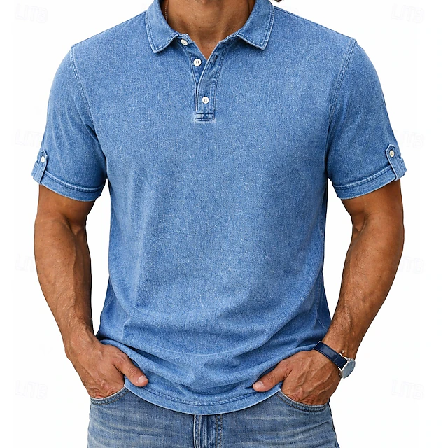 Dominic | Polo w stylu vintage