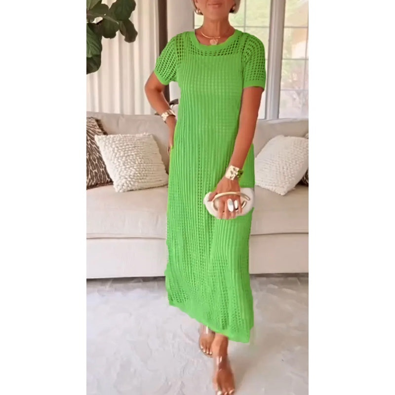 Bethany | Elegancka Sukienka Maxi z Wycięciami