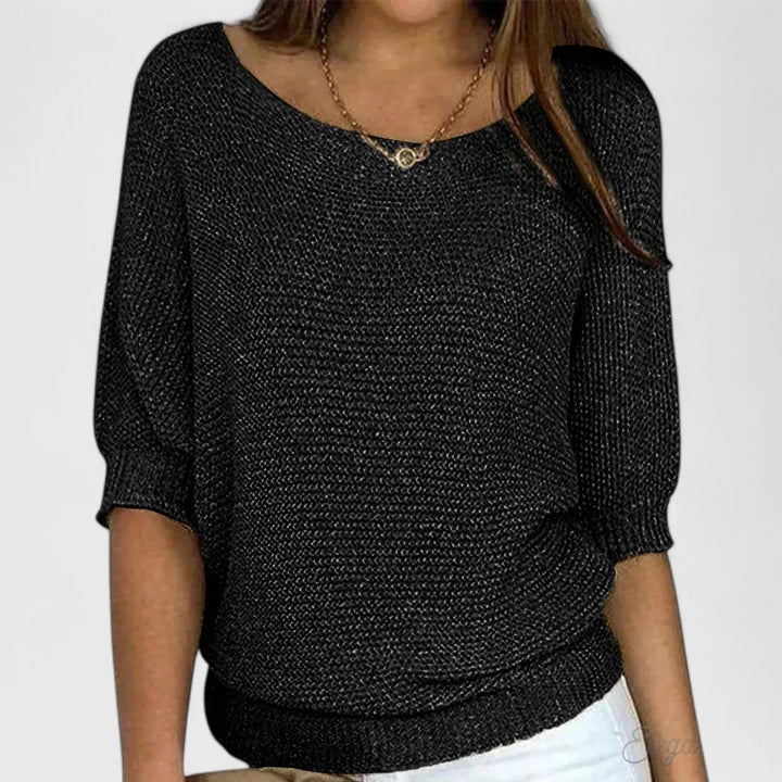 Maureen | Sweter z luźnymi rękawami
