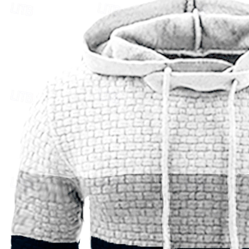 Hollis | Bluza z kapturem w stylu kolor-block