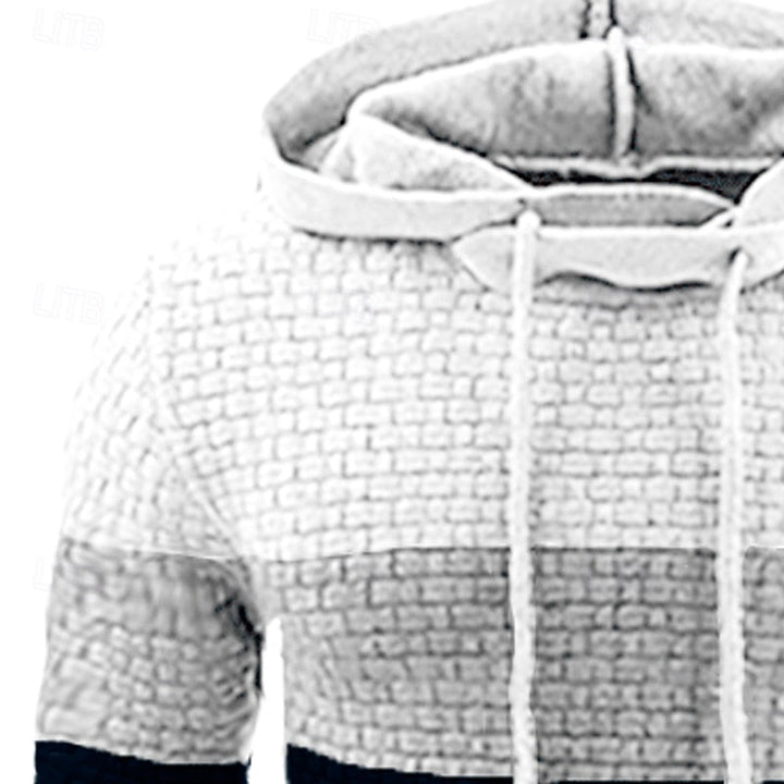 Hollis | Bluza z kapturem w stylu kolor-block
