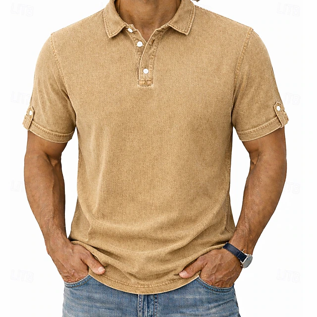 Dominic | Polo w stylu vintage