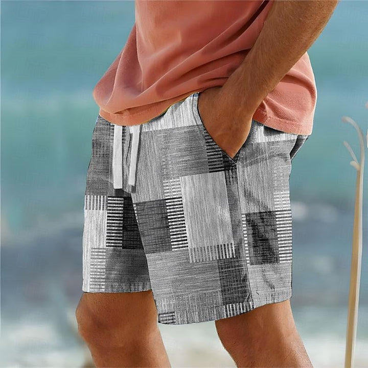 Dean | Szorty kąpielowe w stylu patchwork