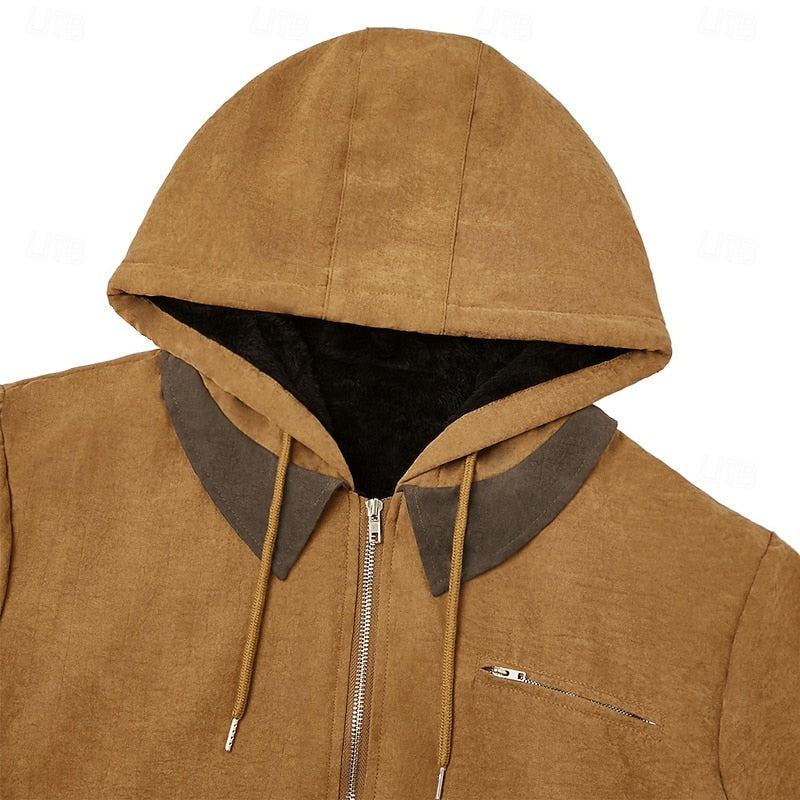 Gideon | Kurtka z Kapturem z Fleece