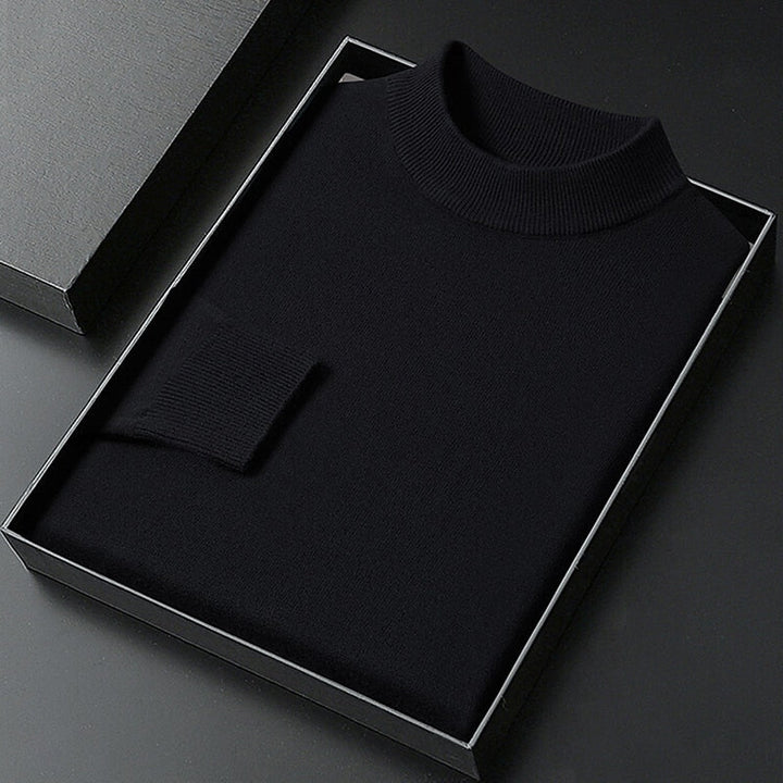 Winston | Elegancki Sweter z Mock Neck