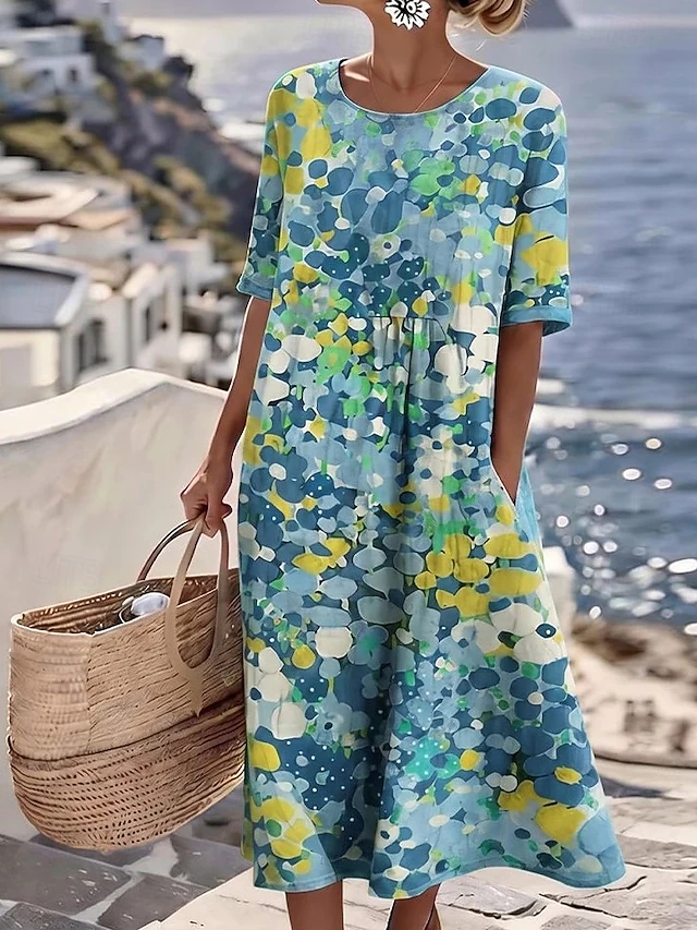 Tessa | Letnia Sukienka A-Linia