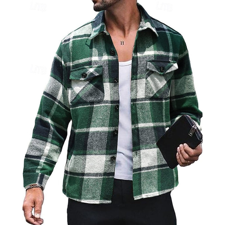 Dawson | Rugged Checked Shirt Jacket