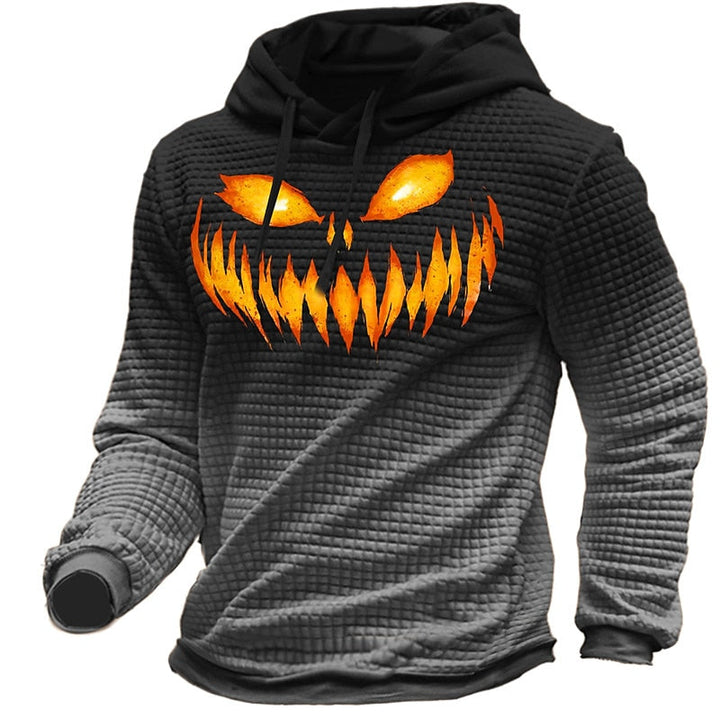 Harlan | Halloween Teksturowana Grafika Hoodie