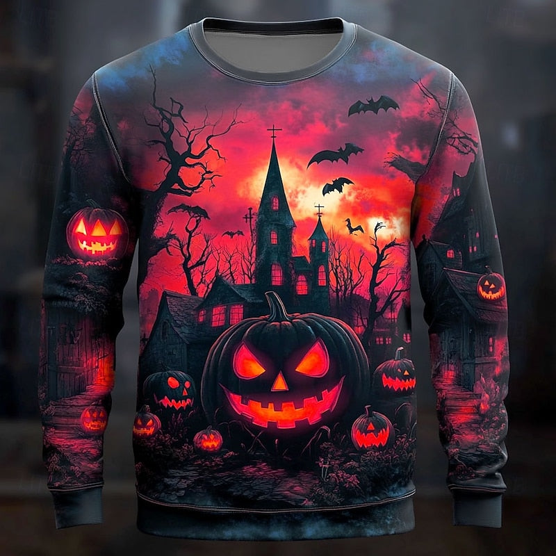 Casper | Halloweenowa bluza z okrągłym dekoltem