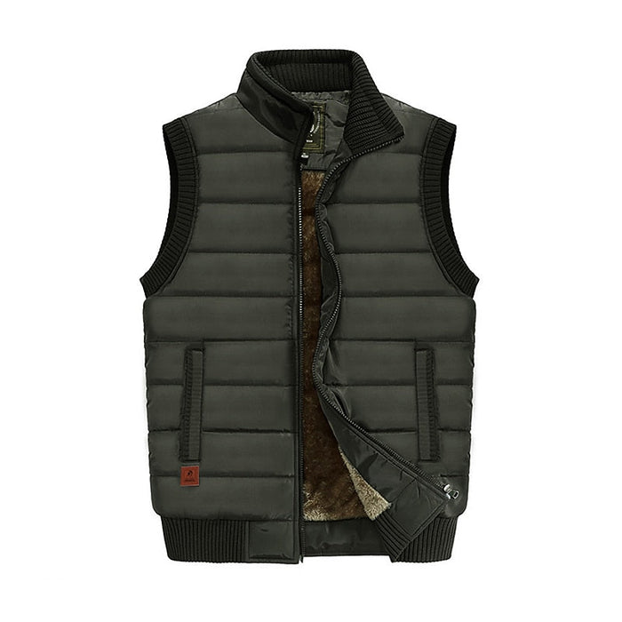 Baxter | Pikowany Gilet z Stojącym Kołnierzem