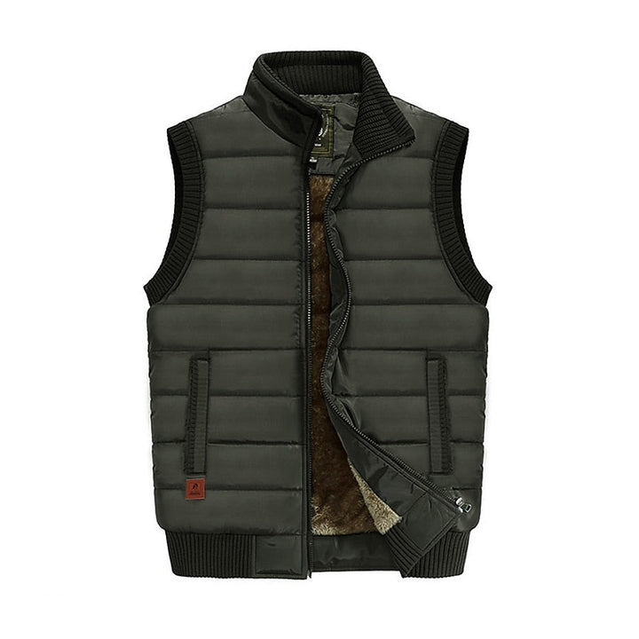 Baxter | Pikowany Gilet z Stojącym Kołnierzem